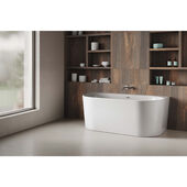 Dalma: Back to Wall Bathtub